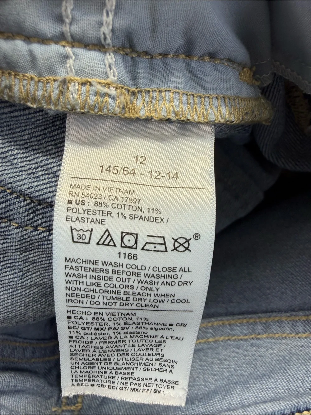 Old Navy High‑Rise Flare Jeans | Girls 12 | GUC